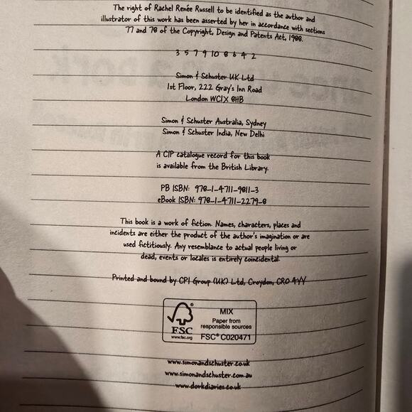 Dork Diaries Once Upon a Dork #8 Paperback by Rachel Renee Russell - Picture 4 of 5